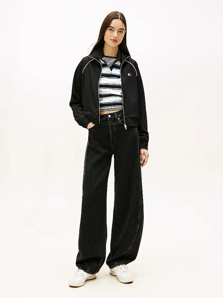 TOMMY JEANS | Jeans Barrel Fit | Schwarz