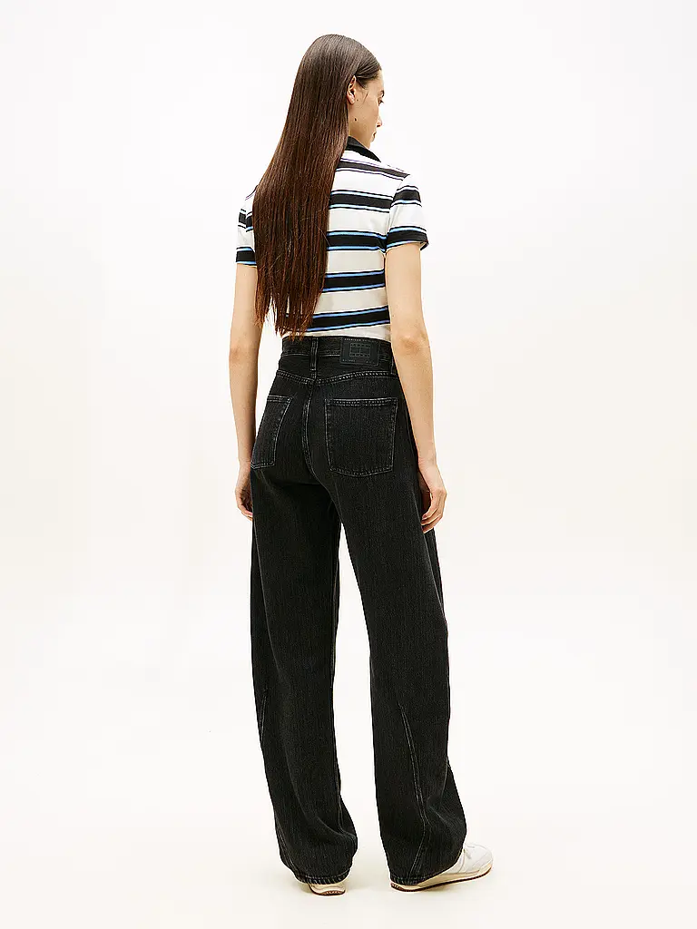 TOMMY JEANS | Jeans Barrel Fit | Schwarz