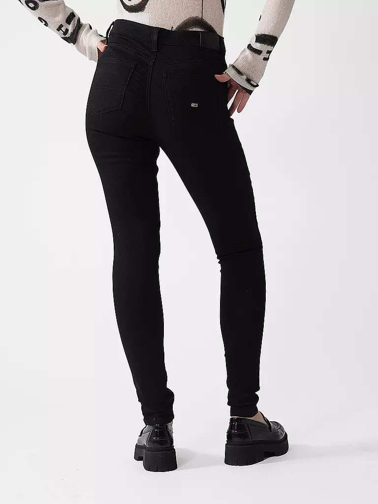 TOMMY JEANS | Jeans Skinny Fit NORA | schwarz