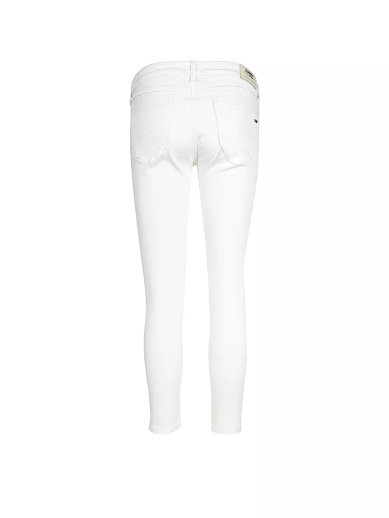 TOMMY JEANS | Jeans Skinny-Fit "Sophie" 7/8 | weiß