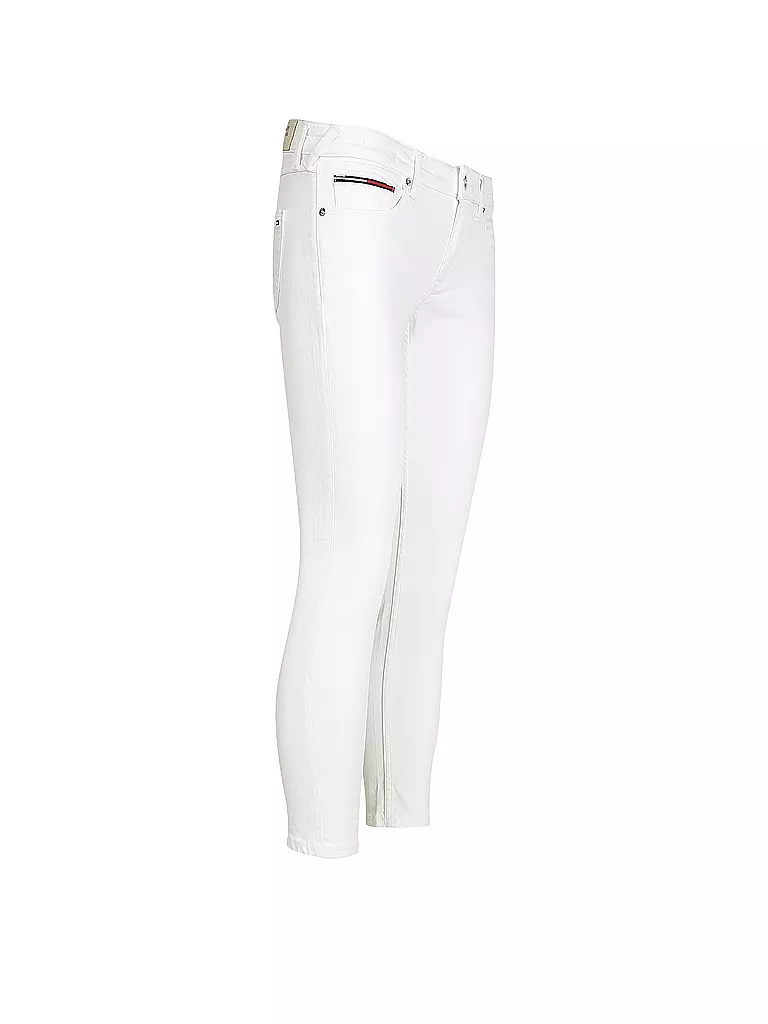 TOMMY JEANS | Jeans Skinny-Fit "Sophie" 7/8 | weiß