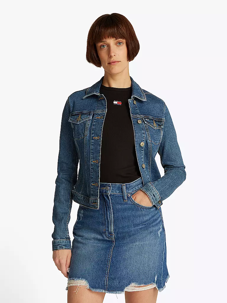 TOMMY JEANS | Jeansjacke  | dunkelblau