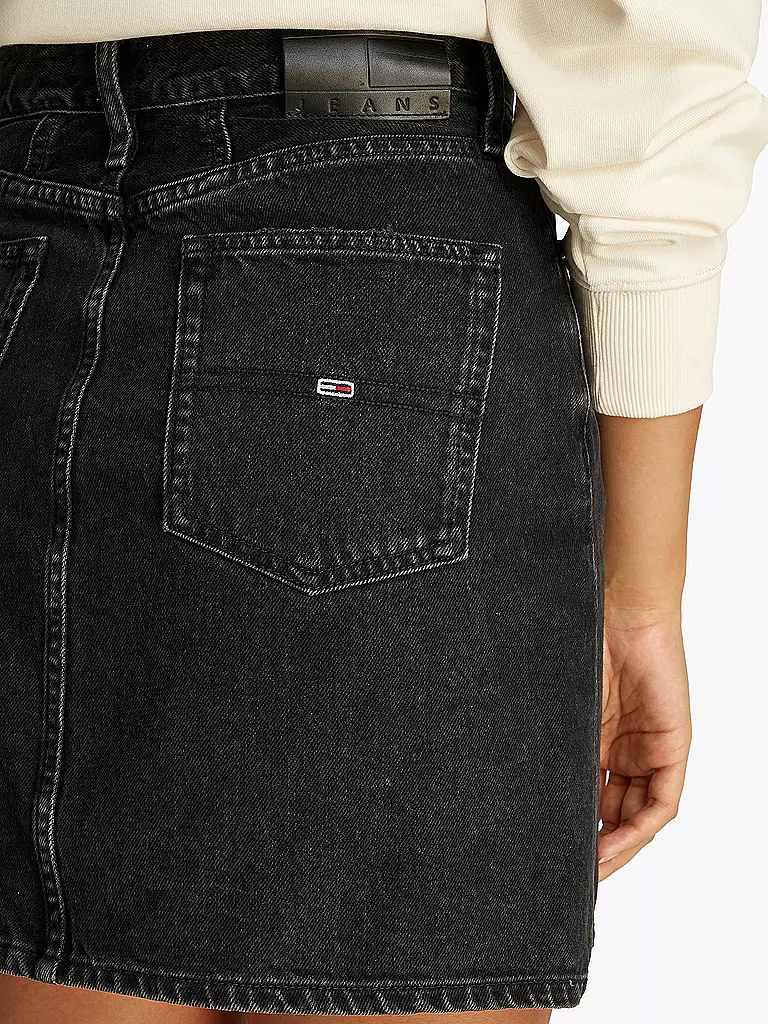TOMMY JEANS | Jeansrock | schwarz