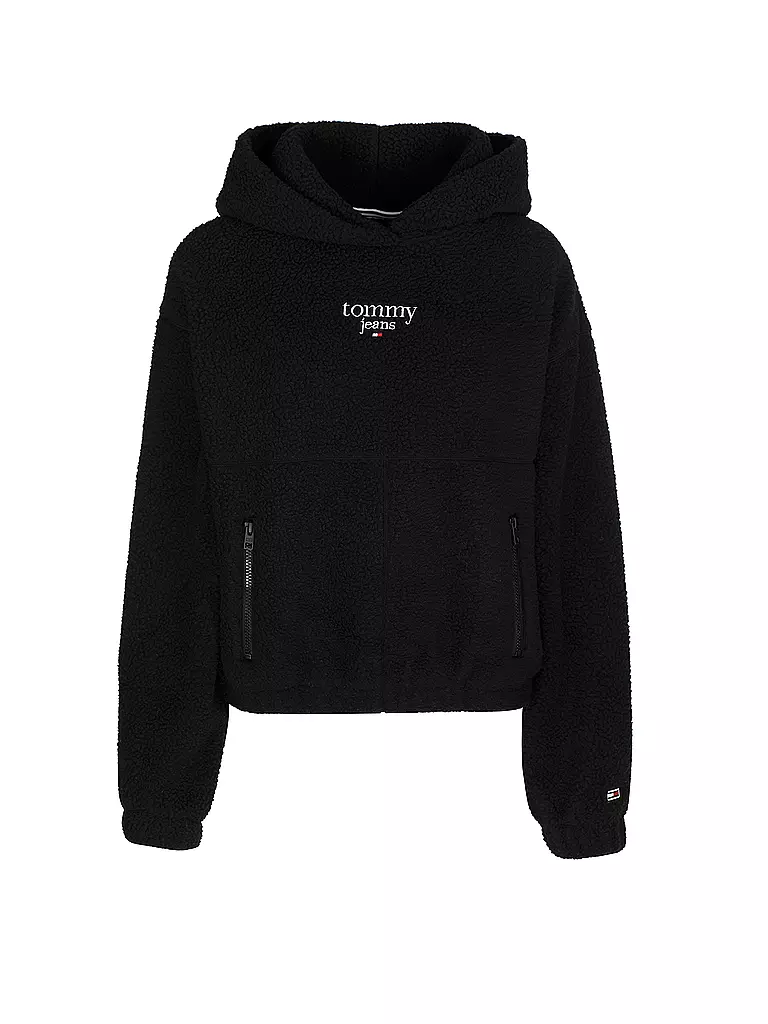 TOMMY JEANS | Kapuzenpullover - Hoodie | schwarz