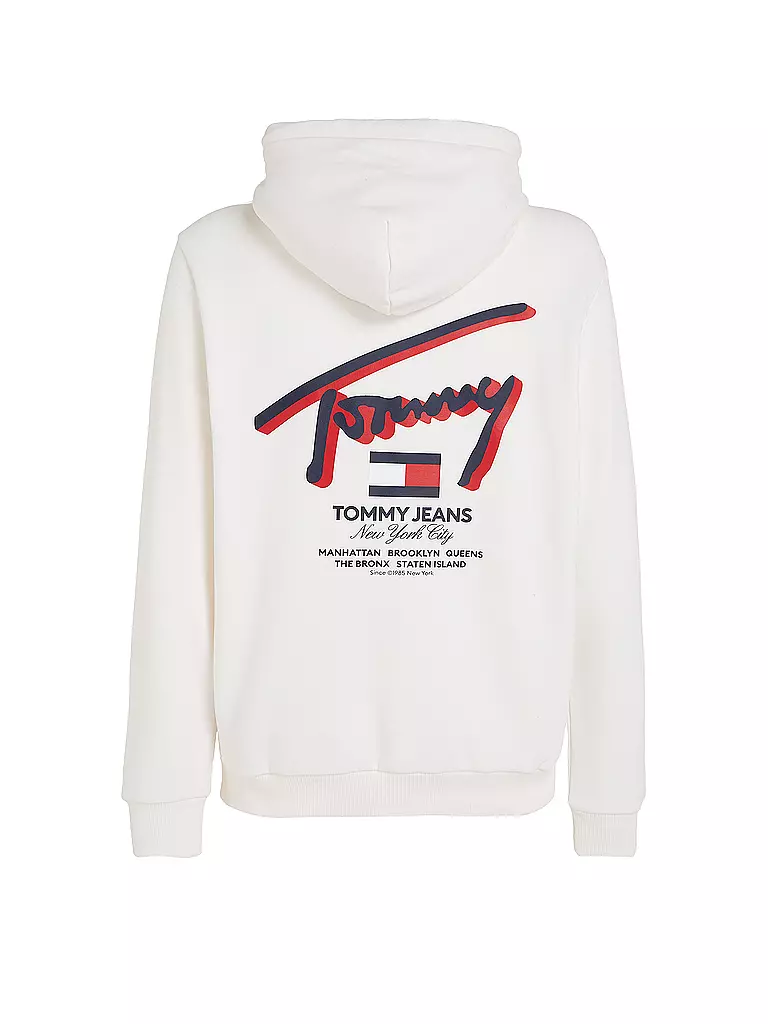 TOMMY JEANS | Kapuzensweater - Hoodie  | weiss