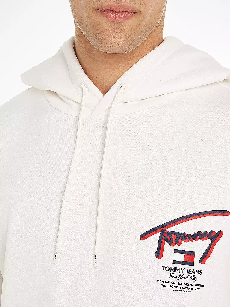 TOMMY JEANS | Kapuzensweater - Hoodie  | weiss