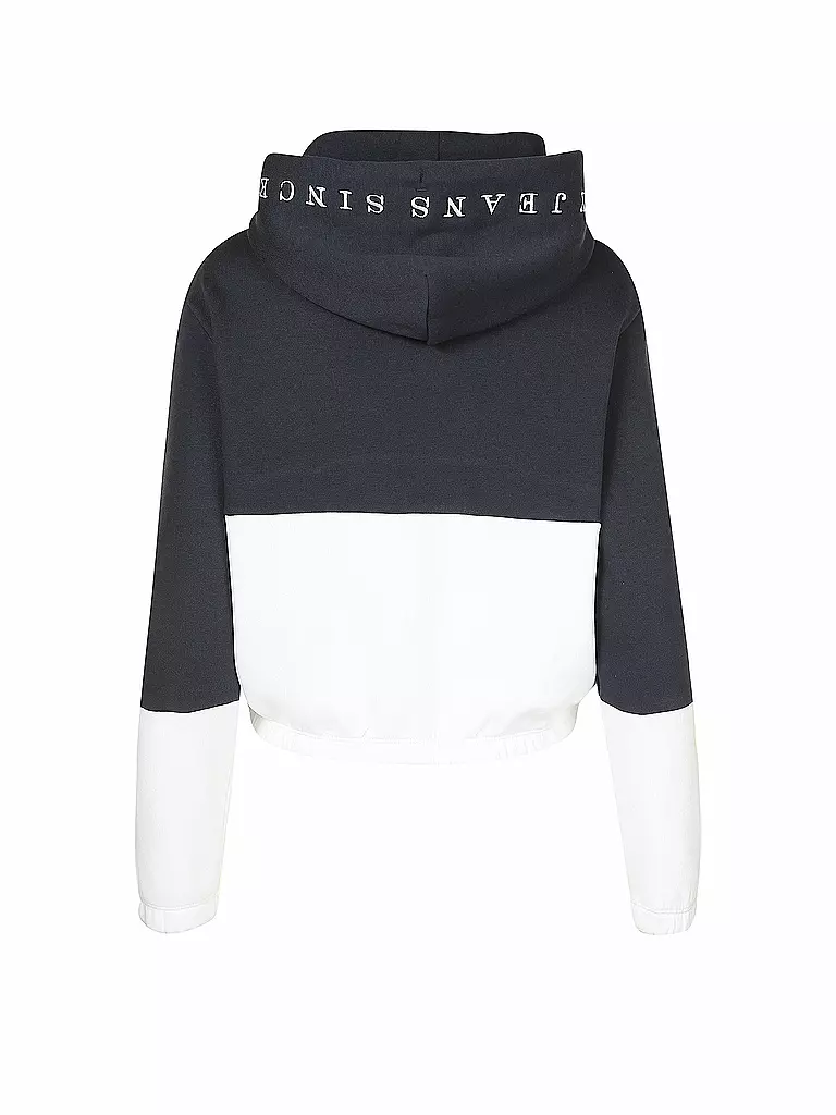 TOMMY JEANS | Kapuzensweater - Hoodie Cropped Fit | weiß