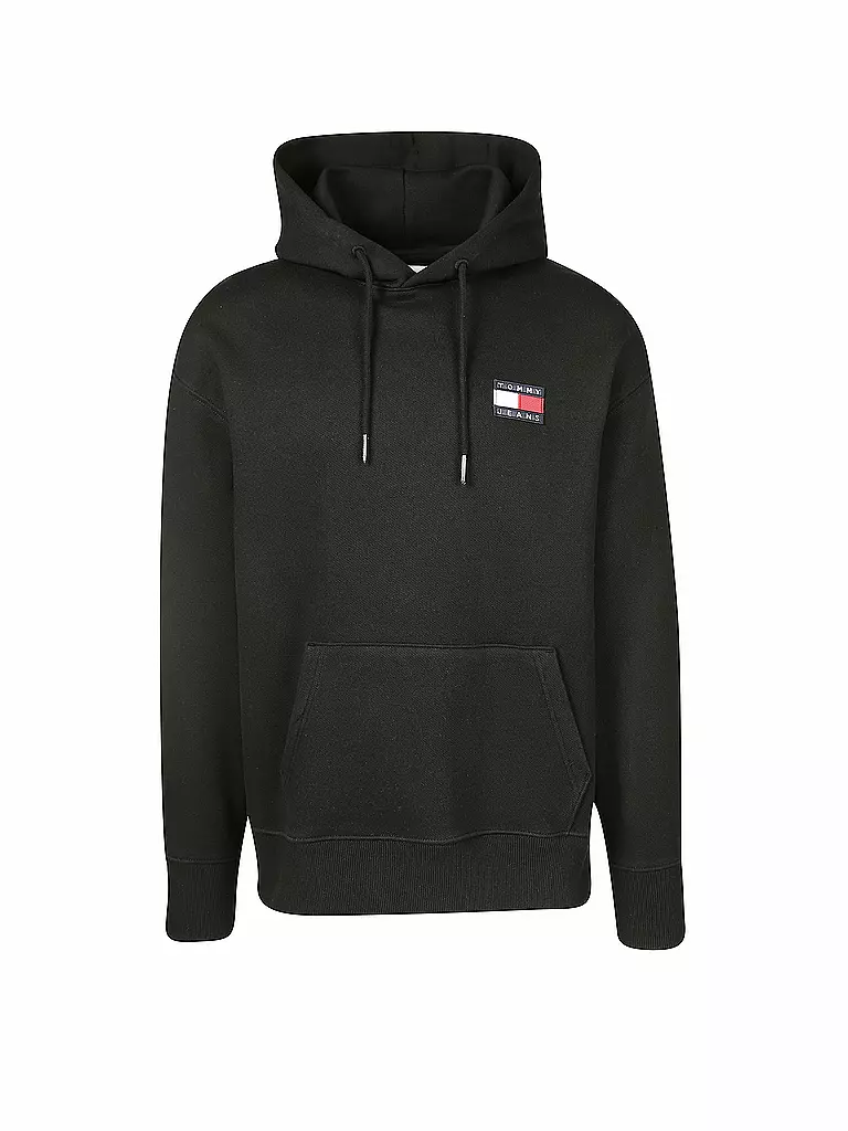 TOMMY JEANS | Kapuzensweater - Hoodie Relaxed Fit | schwarz