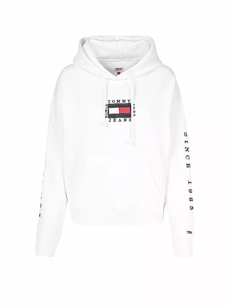 TOMMY JEANS | Kapuzensweater - Hoodie | weiß