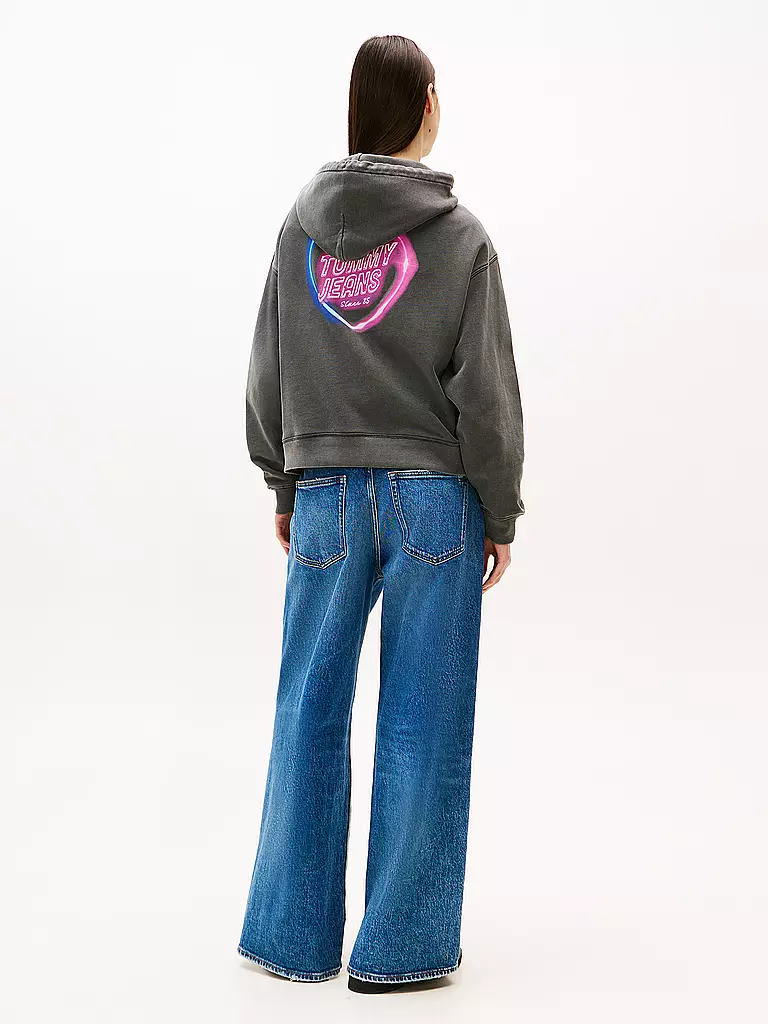 TOMMY JEANS | Kapuzensweater - Hoodie | schwarz