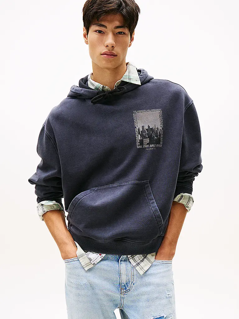 TOMMY JEANS | Kapuzensweater - Hoodie | schwarz