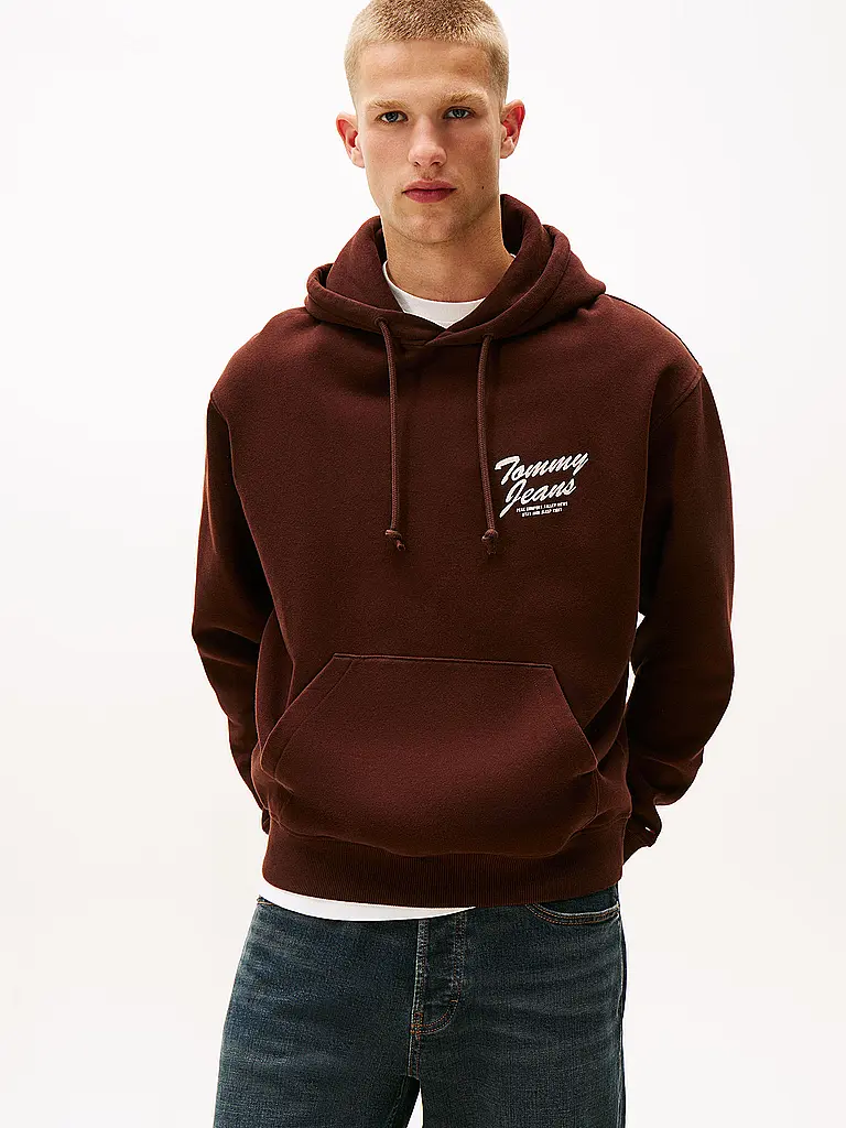 TOMMY JEANS | Kapuzensweater - Hoodie | braun