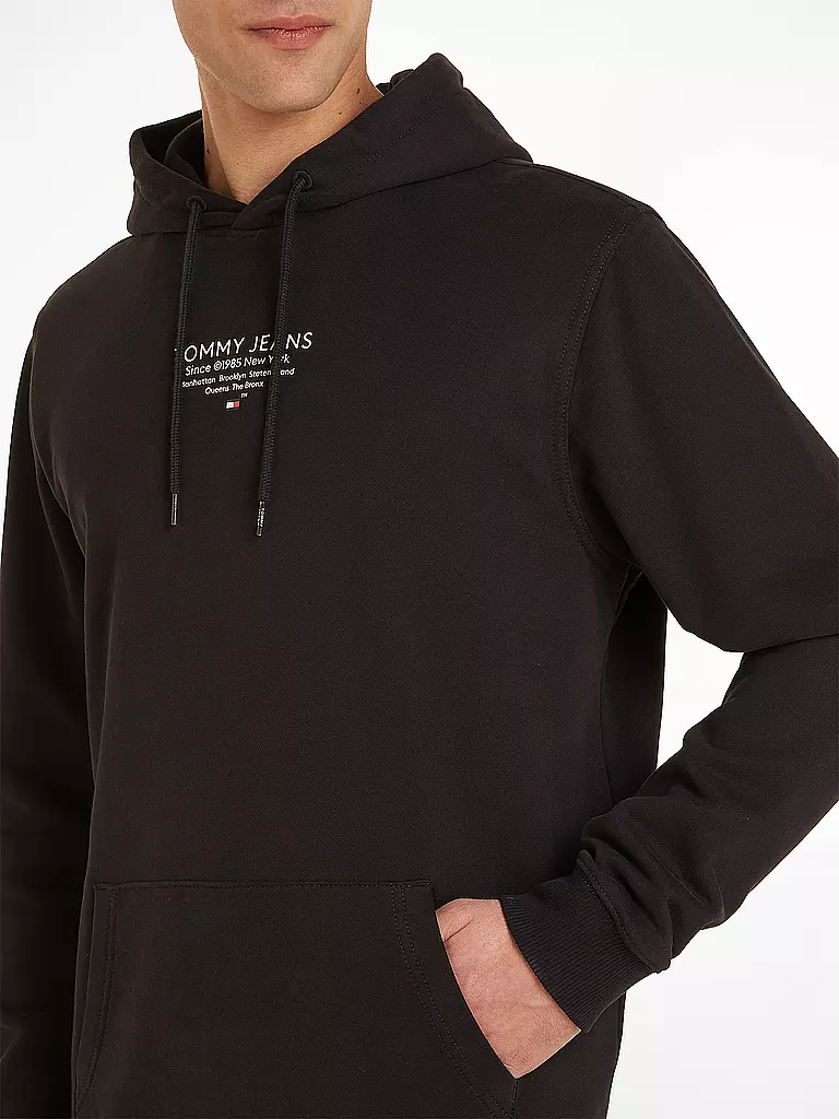 TOMMY JEANS | Kapuzensweater - Hoodie | schwarz