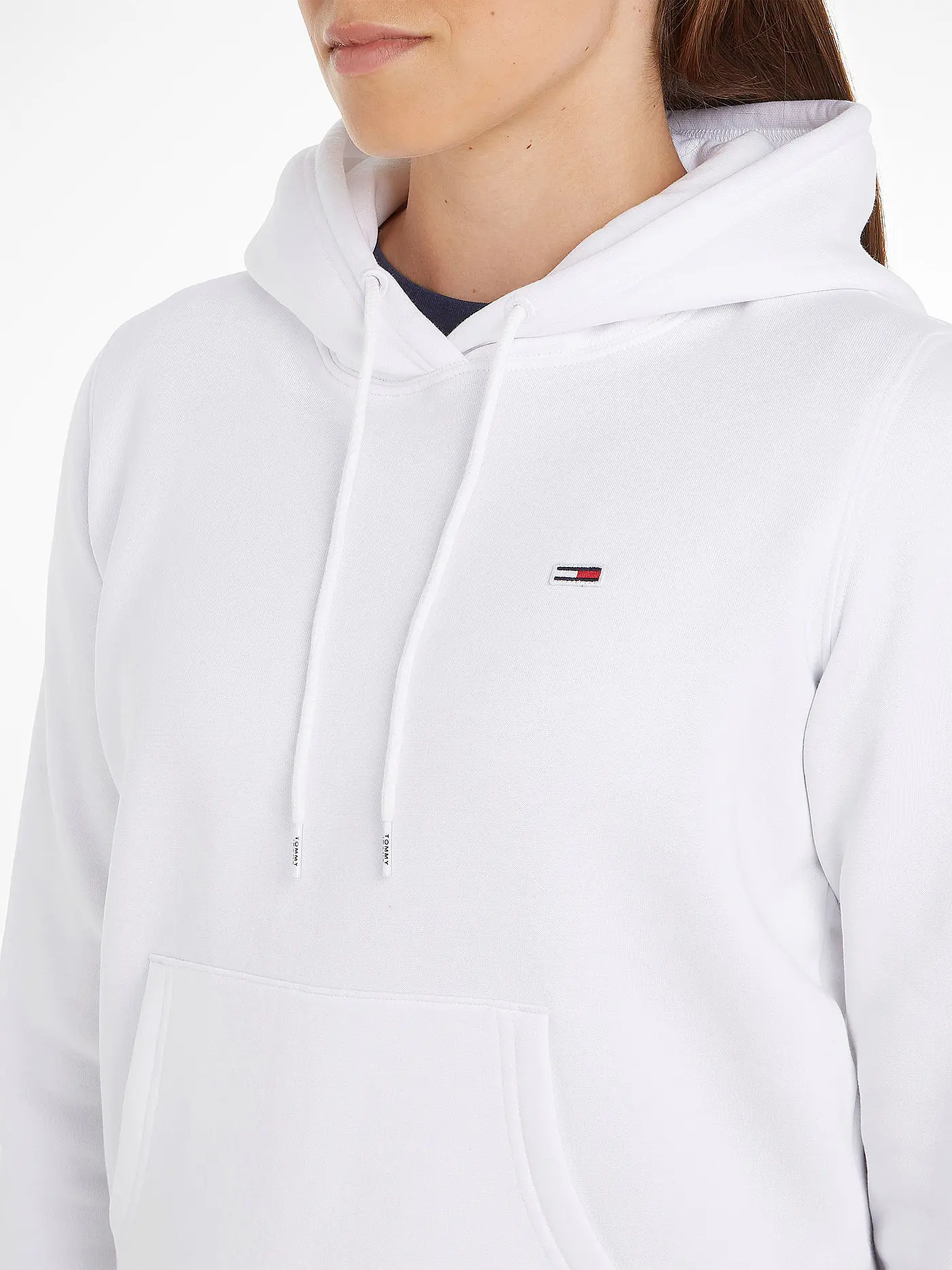 TOMMY JEANS | Kapuzensweater - Hoodie | weiss