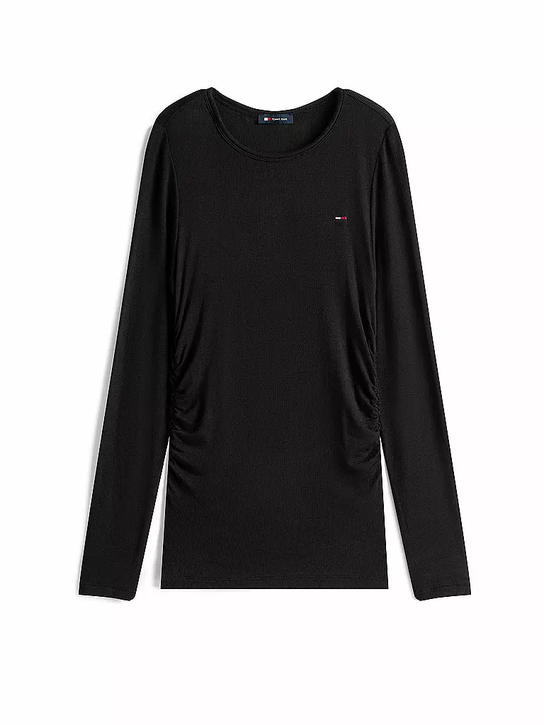 TOMMY JEANS | Langarmshirt  | schwarz