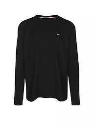 TOMMY JEANS | Langarmshirt | schwarz