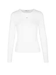 TOMMY JEANS | Langarmshirt | weiss