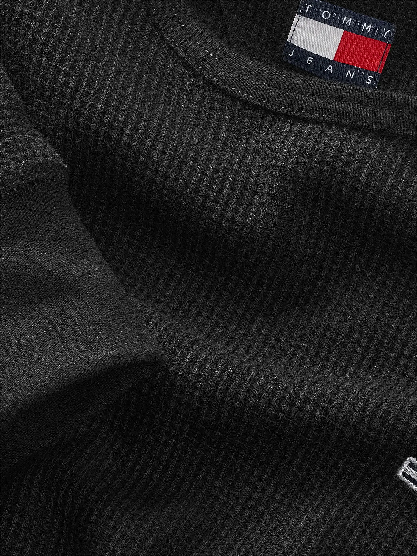 TOMMY JEANS | Langarmshirt | schwarz