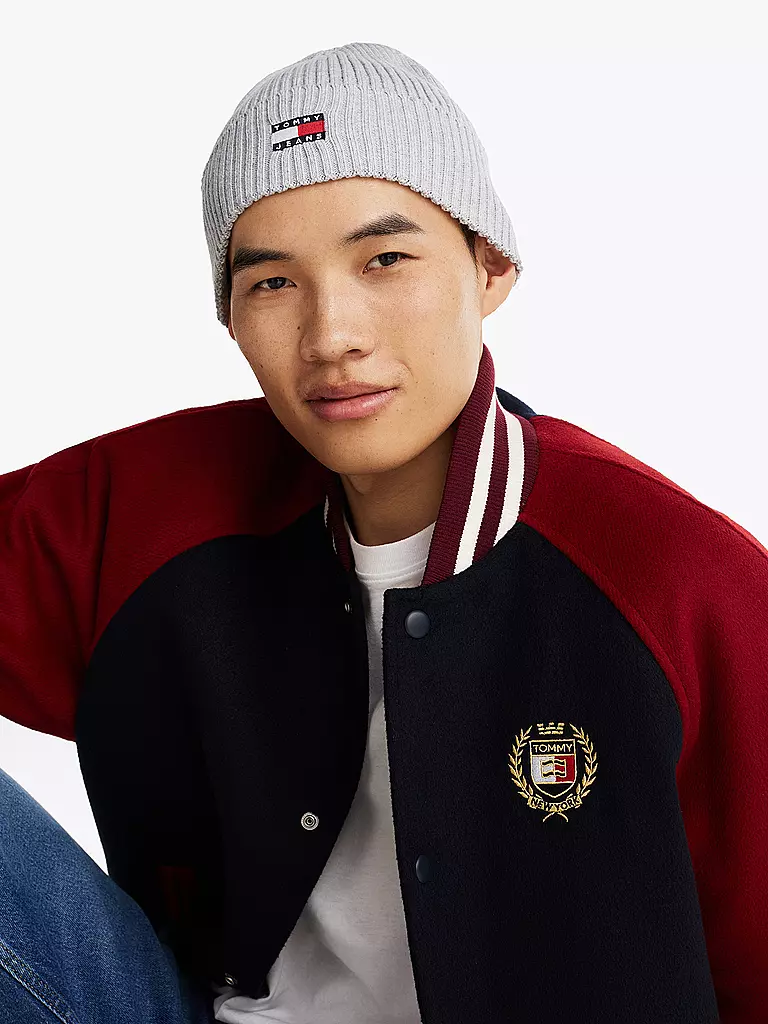 TOMMY JEANS | Mütze - Haube | Hellgrau