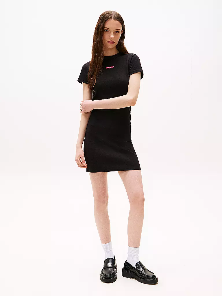 TOMMY JEANS | Minikleid  | schwarz