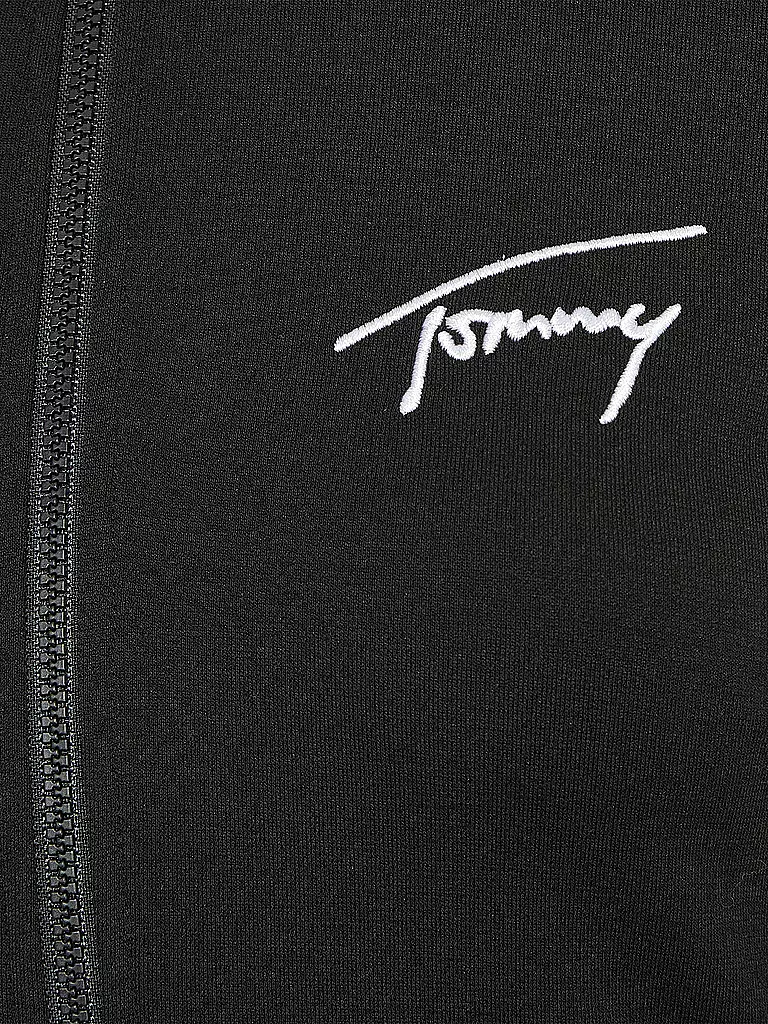 TOMMY JEANS | Minikleid SIGNATUR BODYCON | schwarz