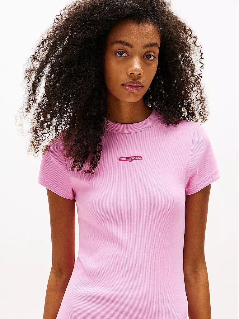 TOMMY JEANS | Minikleid TJW SCRIPT  | rosa