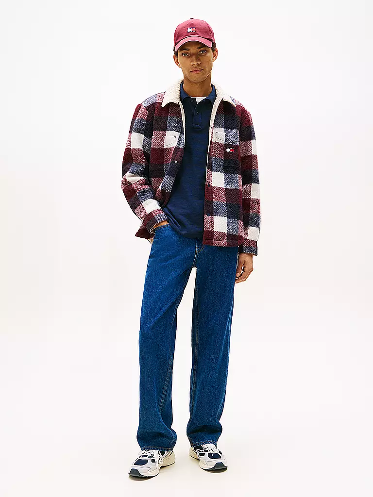TOMMY JEANS | Overshirt  | dunkelrot