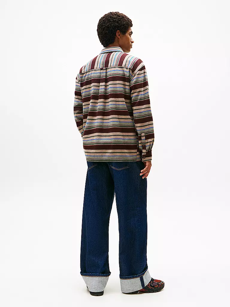 TOMMY JEANS | Overshirt | braun