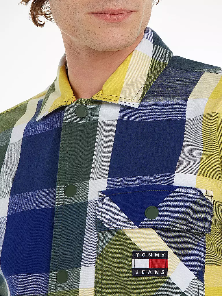 TOMMY JEANS | Overshirt | blau
