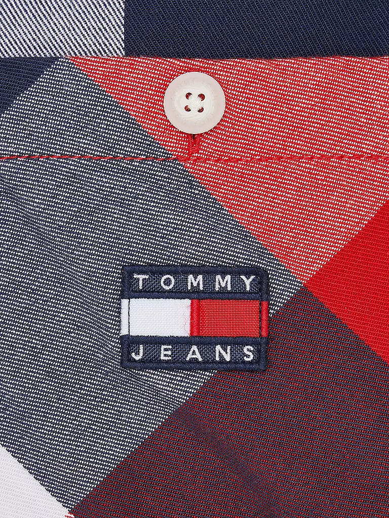 TOMMY JEANS | Overshirt | rot