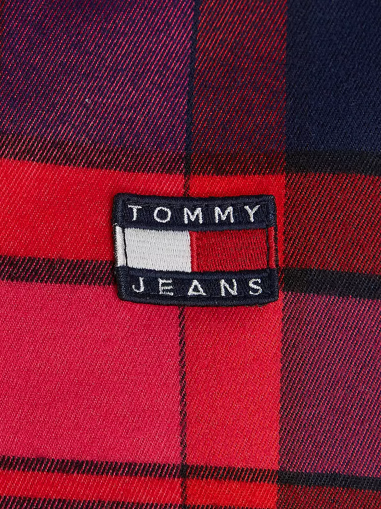 TOMMY JEANS | Overshirt | rot