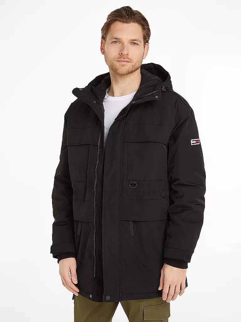 TOMMY JEANS | Parka | schwarz