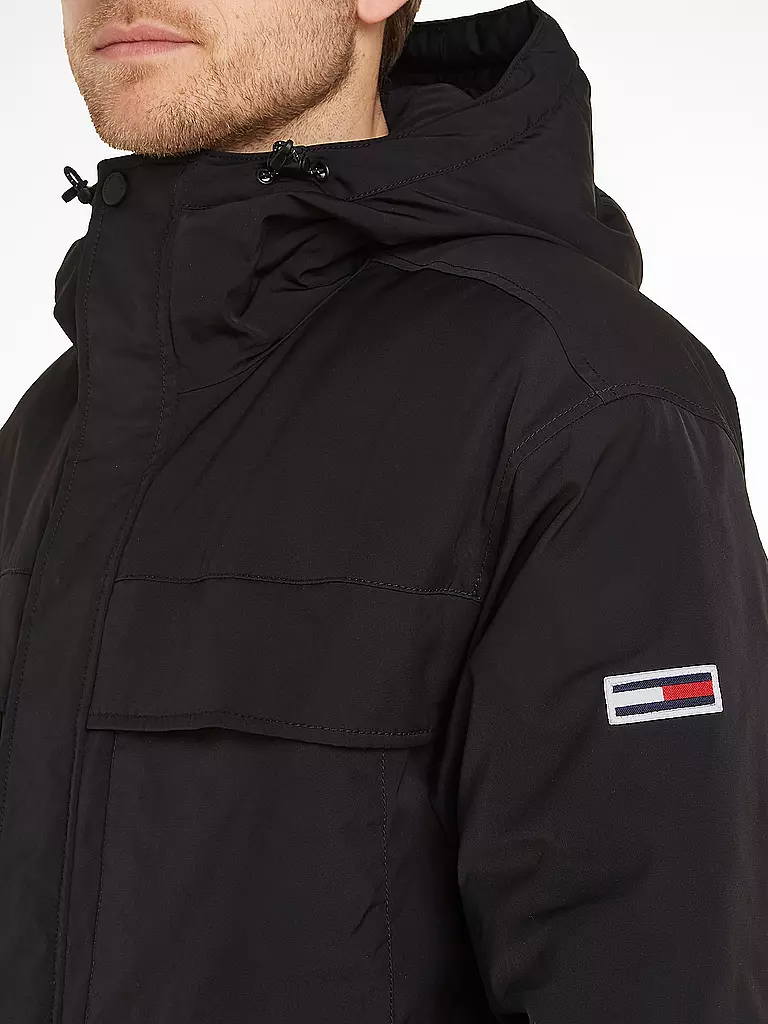 TOMMY JEANS | Parka | schwarz