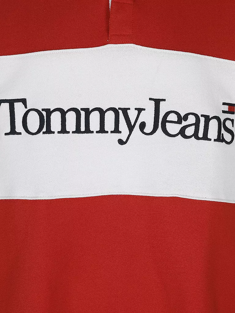 TOMMY JEANS | Poloshirt  | rot