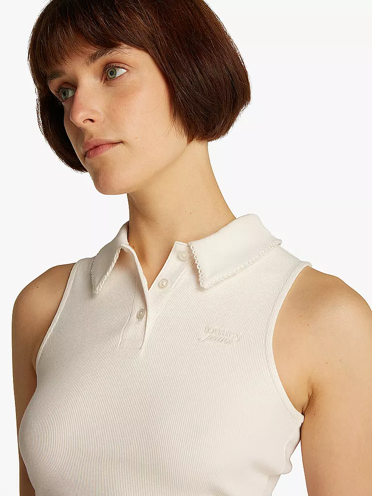 TOMMY JEANS | Poloshirt | weiss