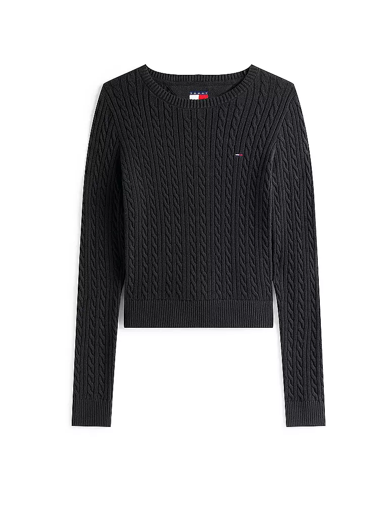 TOMMY JEANS | Pullover  | schwarz