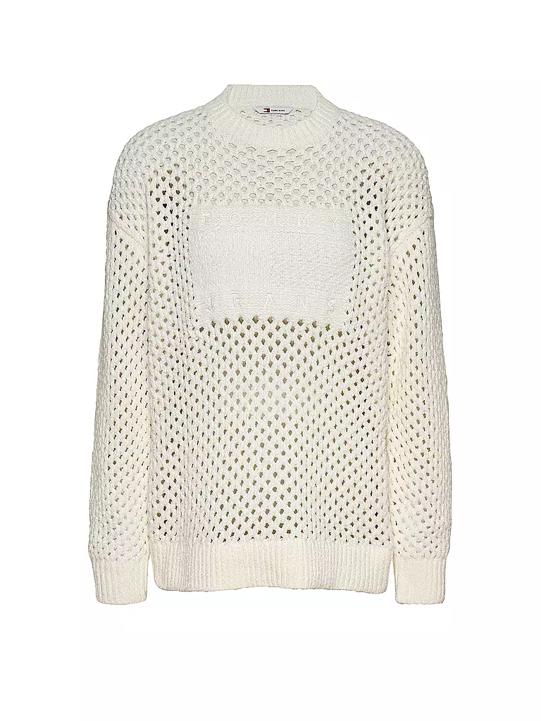 TOMMY JEANS | Pullover  | weiss