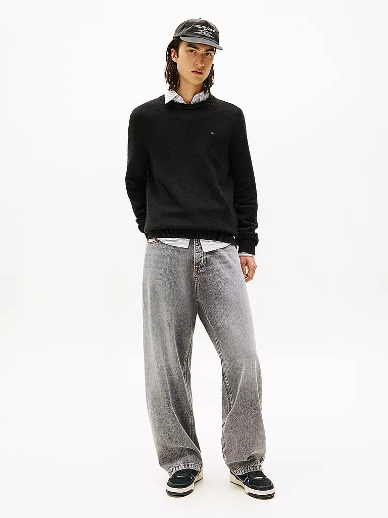 TOMMY JEANS | Pullover  | schwarz