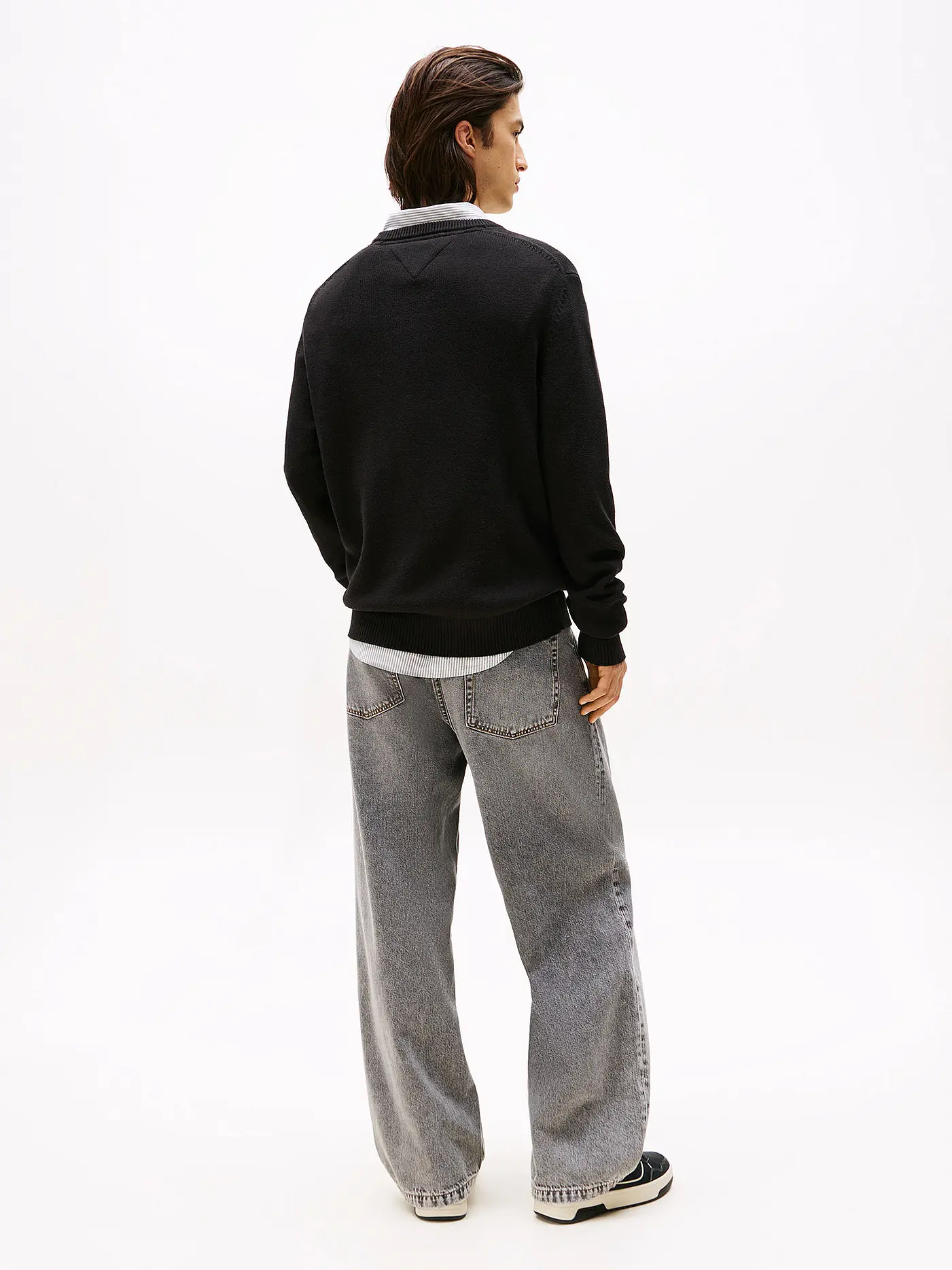 TOMMY JEANS | Pullover  | schwarz