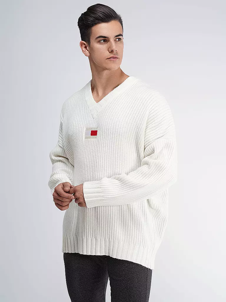 TOMMY JEANS | Pullover | weiss