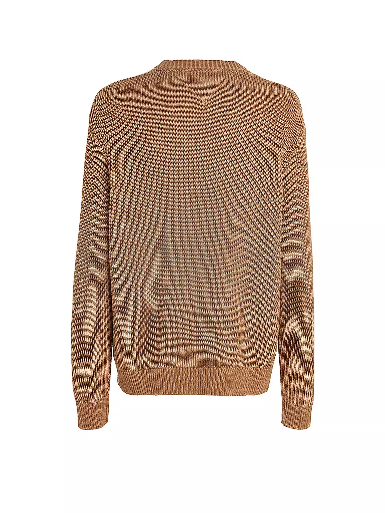TOMMY JEANS | Pullover | hellbraun