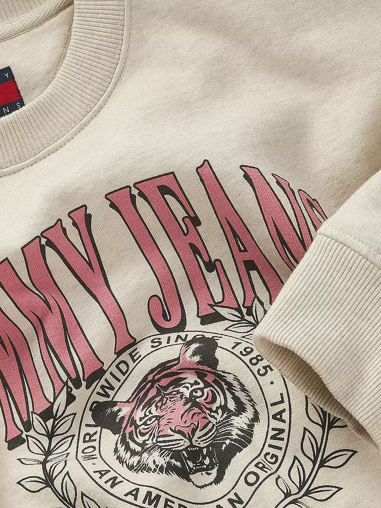 TOMMY JEANS | Pullover | creme