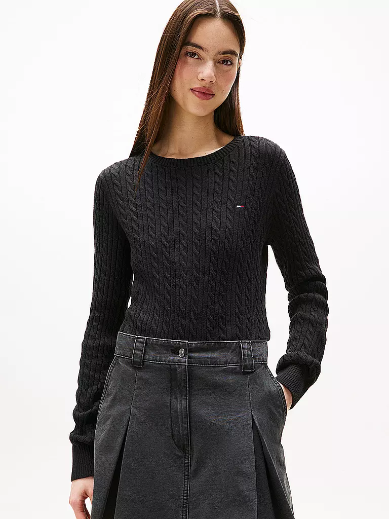 TOMMY JEANS | Pullover | schwarz