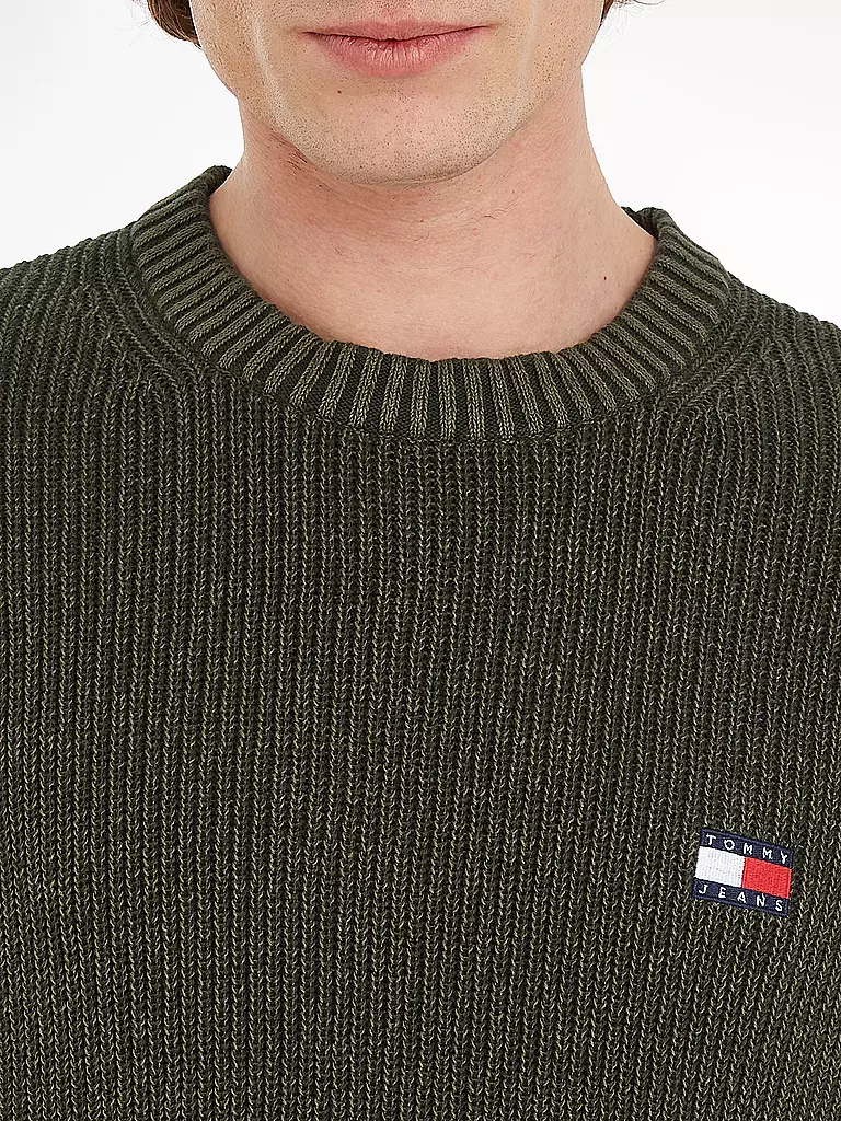 TOMMY JEANS | Pullover | olive