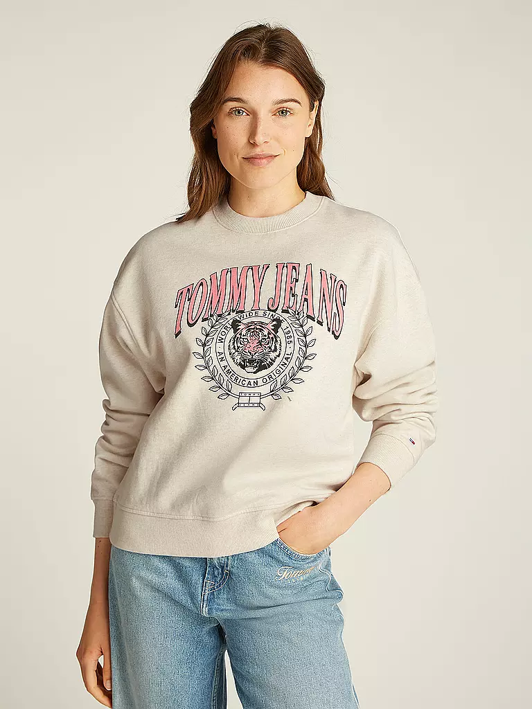 TOMMY JEANS | Pullover | creme