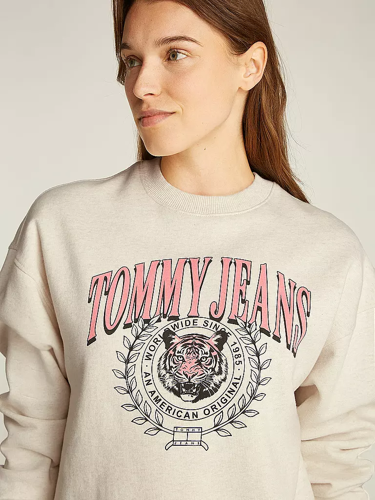 TOMMY JEANS | Pullover | creme