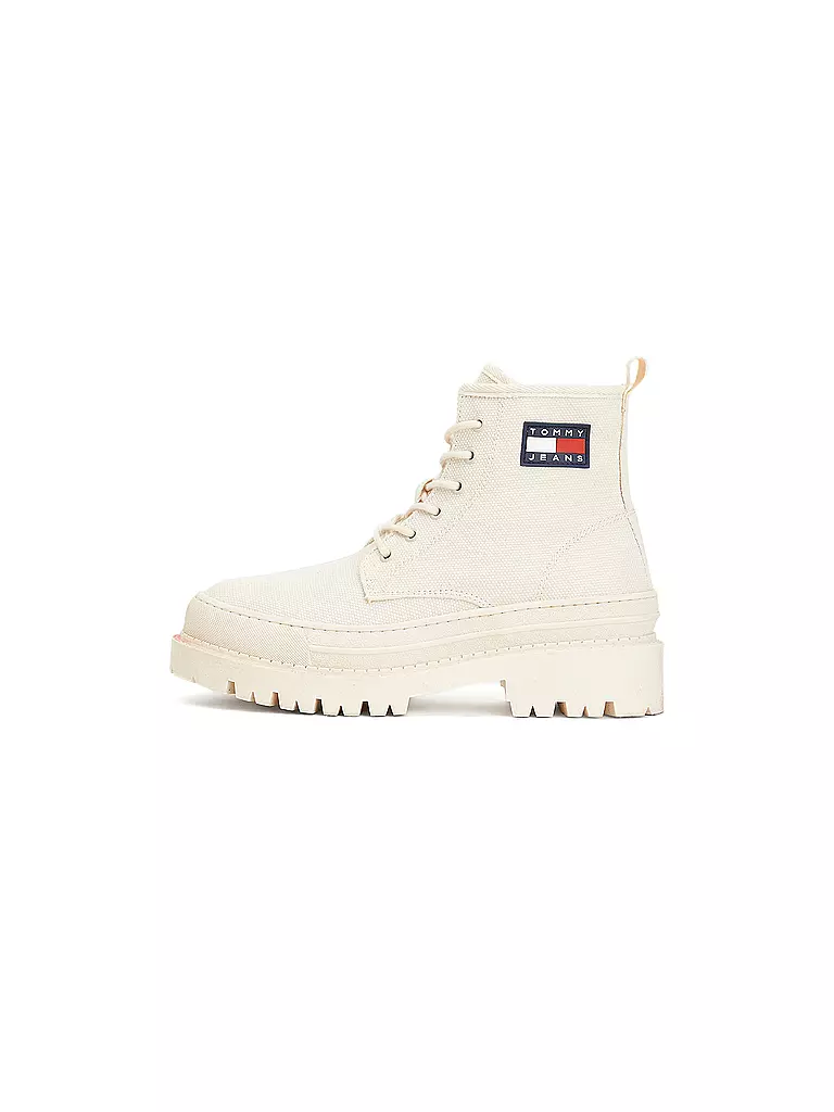 TOMMY JEANS | Schnürstiefel | beige