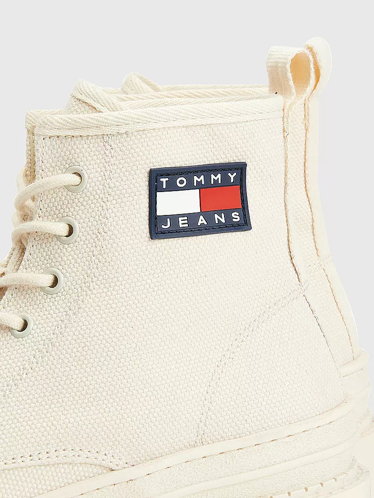 TOMMY JEANS | Schnürstiefel | beige