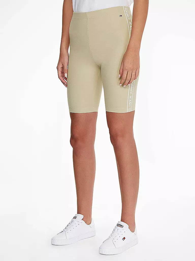 TOMMY JEANS | Shorts- Radlerhose  | beige