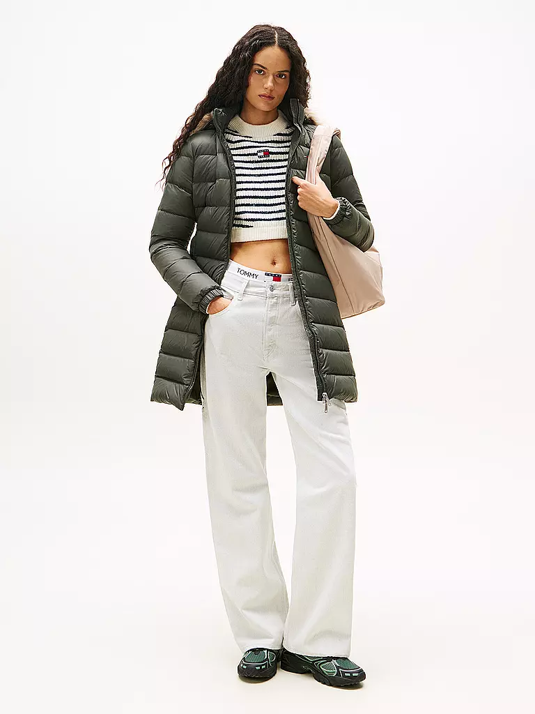 TOMMY JEANS | Steppmantel | olive